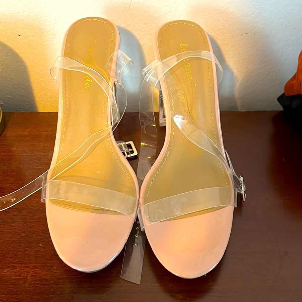 Icy Nude heels size 10